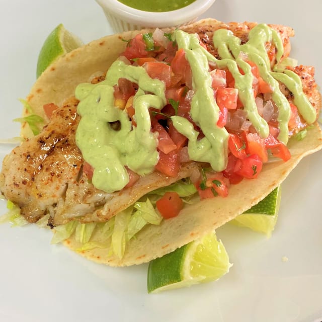 Grouper Taco.