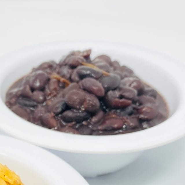 Whole Black Beans.